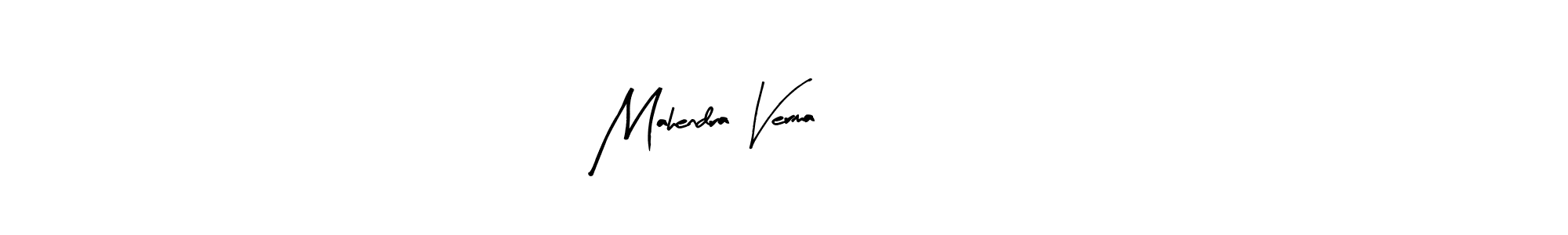 Similarly Arty Signature is the best handwritten signature design. Signature creator online .You can use it as an online autograph creator for name Mahendra Verma 56316. Mahendra Verma 56316 signature style 8 images and pictures png
