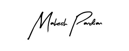 Make a beautiful signature design for name Mahesh Pandian. With this signature (Arty Signature) style, you can create a handwritten signature for free. Mahesh Pandian signature style 8 images and pictures png