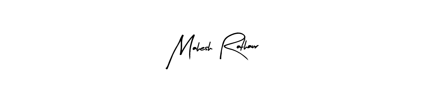 Similarly Arty Signature is the best handwritten signature design. Signature creator online .You can use it as an online autograph creator for name Mahesh Rathaur. Mahesh Rathaur signature style 8 images and pictures png