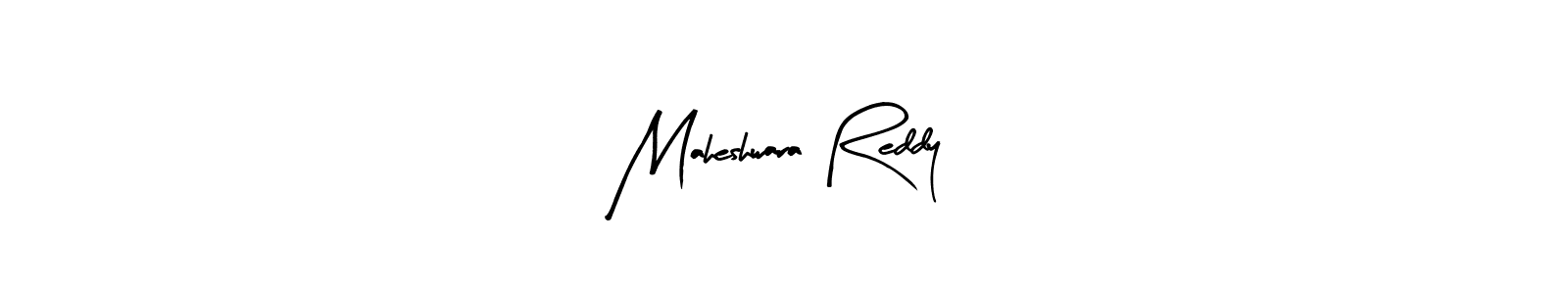 Make a beautiful signature design for name Maheshwara Reddy. Use this online signature maker to create a handwritten signature for free. Maheshwara Reddy signature style 8 images and pictures png