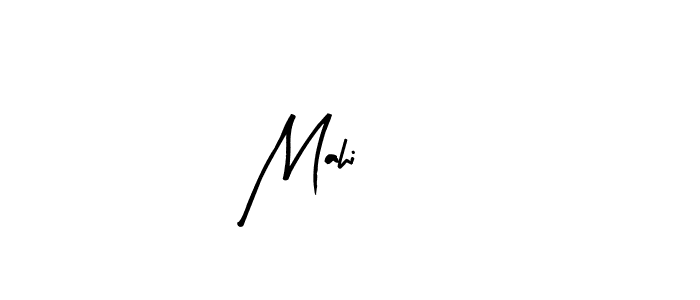 How to make Mahi123 name signature. Use Arty Signature style for creating short signs online. This is the latest handwritten sign. Mahi123 signature style 8 images and pictures png