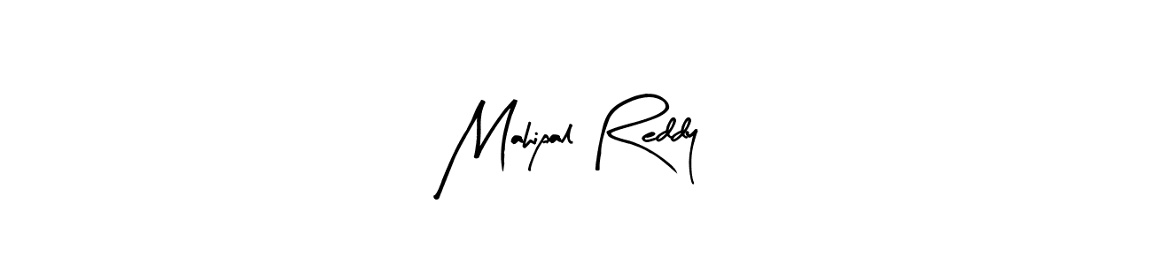 Create a beautiful signature design for name Mahipal Reddy. With this signature (Arty Signature) fonts, you can make a handwritten signature for free. Mahipal Reddy signature style 8 images and pictures png