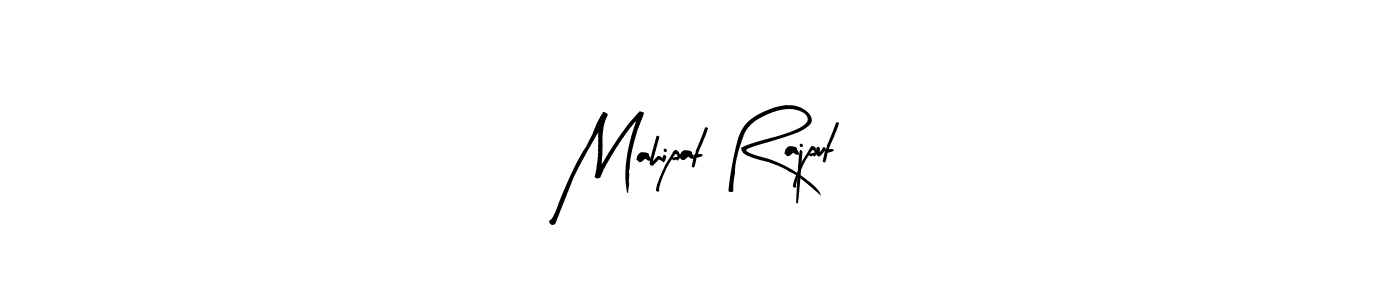 How to make Mahipat Rajput name signature. Use Arty Signature style for creating short signs online. This is the latest handwritten sign. Mahipat Rajput signature style 8 images and pictures png