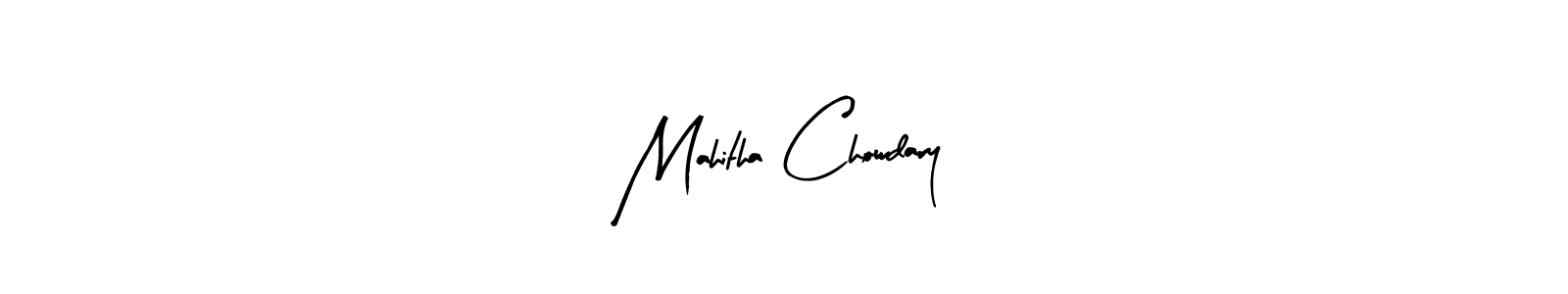 Best and Professional Signature Style for Mahitha Chowdary. Arty Signature Best Signature Style Collection. Mahitha Chowdary signature style 8 images and pictures png