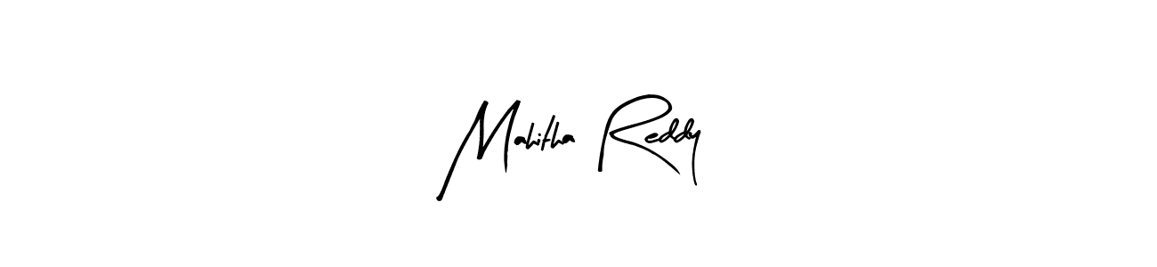 Mahitha Reddy stylish signature style. Best Handwritten Sign (Arty Signature) for my name. Handwritten Signature Collection Ideas for my name Mahitha Reddy. Mahitha Reddy signature style 8 images and pictures png