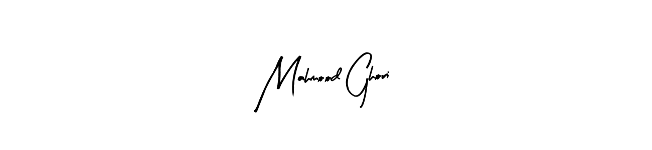 How to make Mahmood Ghori signature? Arty Signature is a professional autograph style. Create handwritten signature for Mahmood Ghori name. Mahmood Ghori signature style 8 images and pictures png