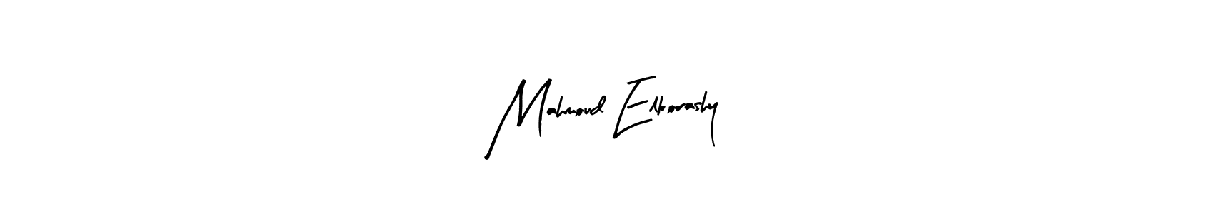 Use a signature maker to create a handwritten signature online. With this signature software, you can design (Arty Signature) your own signature for name Mahmoud Elkorashy. Mahmoud Elkorashy signature style 8 images and pictures png