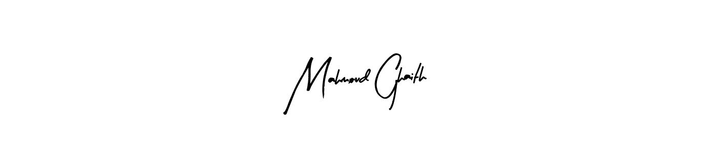 You can use this online signature creator to create a handwritten signature for the name Mahmoud Ghaith. This is the best online autograph maker. Mahmoud Ghaith signature style 8 images and pictures png