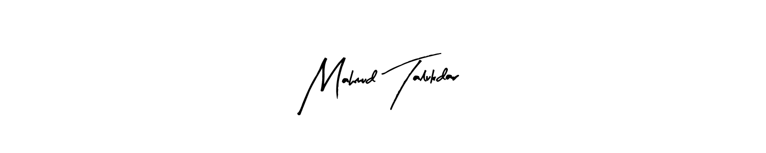 if you are searching for the best signature style for your name Mahmud Talukdar. so please give up your signature search. here we have designed multiple signature styles  using Arty Signature. Mahmud Talukdar signature style 8 images and pictures png