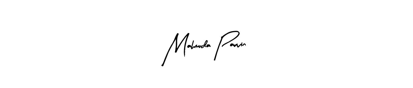 Also we have Mahmuda Parvin name is the best signature style. Create professional handwritten signature collection using Arty Signature autograph style. Mahmuda Parvin signature style 8 images and pictures png