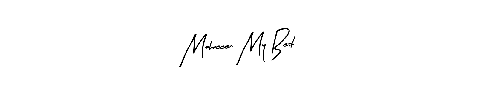 See photos of Mahreeen My Best official signature by Spectra . Check more albums & portfolios. Read reviews & check more about Arty Signature font. Mahreeen My Best signature style 8 images and pictures png