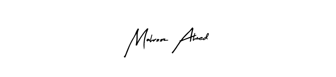 You should practise on your own different ways (Arty Signature) to write your name (Mahrooz Ahmed) in signature. don't let someone else do it for you. Mahrooz Ahmed signature style 8 images and pictures png