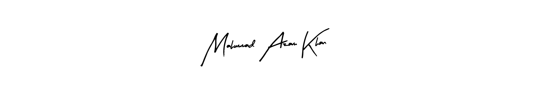 Similarly Arty Signature is the best handwritten signature design. Signature creator online .You can use it as an online autograph creator for name Mahummad Azam Khan. Mahummad Azam Khan signature style 8 images and pictures png