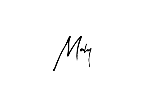 How to make Mahy  signature? Arty Signature is a professional autograph style. Create handwritten signature for Mahy  name. Mahy  signature style 8 images and pictures png