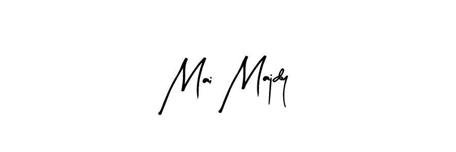The best way (Arty Signature) to make a short signature is to pick only two or three words in your name. The name Mai Majdy include a total of six letters. For converting this name. Mai Majdy signature style 8 images and pictures png