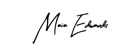 Elevate your brand with a stunning Maia Edwards eSignature. The Arty Signature style provides a balanced, flowing aesthetic for everyday signing. Maia Edwards signature style 8 images and pictures png