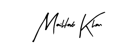 Make your name Maihtab Khan memorable on every contract using Arty Signature autograph style. Instant transparent background export available. Maihtab Khan signature style 8 images and pictures png
