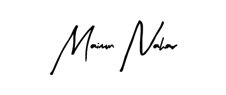 Check out images of Autograph of Maimun Nahar name. Actor Maimun Nahar Signature Style. Arty Signature is a professional sign style online. Maimun Nahar signature style 8 images and pictures png