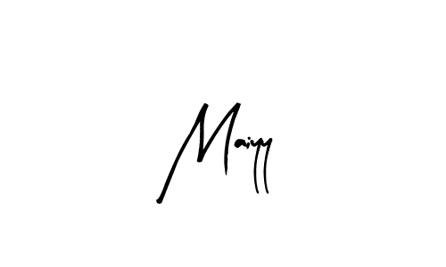 Create a beautiful signature design for name Maiyy. With this signature (Arty Signature) fonts, you can make a handwritten signature for free. Maiyy signature style 8 images and pictures png