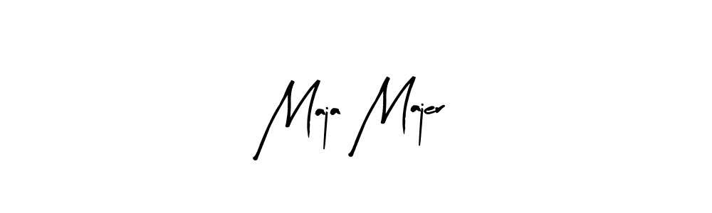 Make a beautiful signature design for name Maja Majer. Use this online signature maker to create a handwritten signature for free. Maja Majer signature style 8 images and pictures png