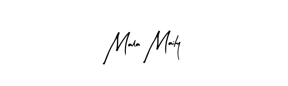 It looks lik you need a new signature style for name Mala Maity. Design unique handwritten (Arty Signature) signature with our free signature maker in just a few clicks. Mala Maity signature style 8 images and pictures png