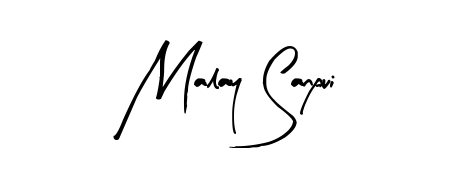 Generate high-definition signature styles for Malay Sanpui. The Arty Signature typeface ensures crisp legibility and sophisticated design. Malay Sanpui signature style 8 images and pictures png