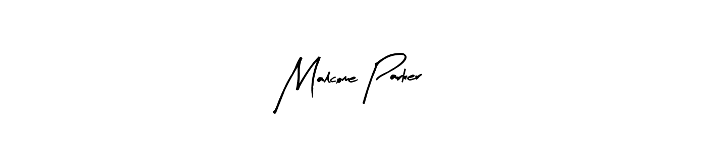 Similarly Arty Signature is the best handwritten signature design. Signature creator online .You can use it as an online autograph creator for name Malcome Parker. Malcome Parker signature style 8 images and pictures png