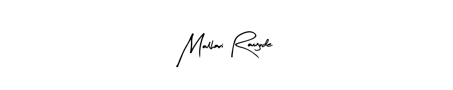 See photos of Malhari Ramgude official signature by Spectra . Check more albums & portfolios. Read reviews & check more about Arty Signature font. Malhari Ramgude signature style 8 images and pictures png