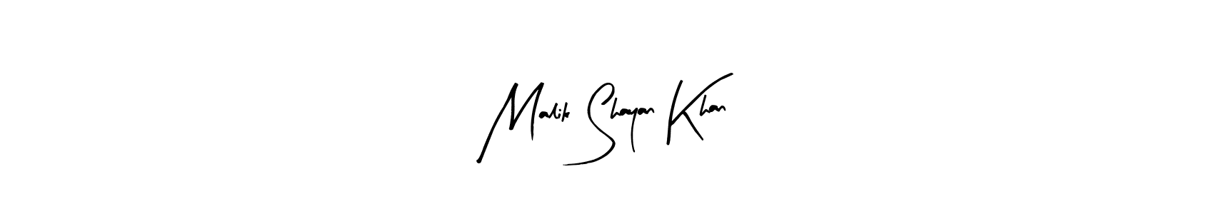 Make a short Malik Shayan Khan signature style. Manage your documents anywhere anytime using Arty Signature. Create and add eSignatures, submit forms, share and send files easily. Malik Shayan Khan signature style 8 images and pictures png