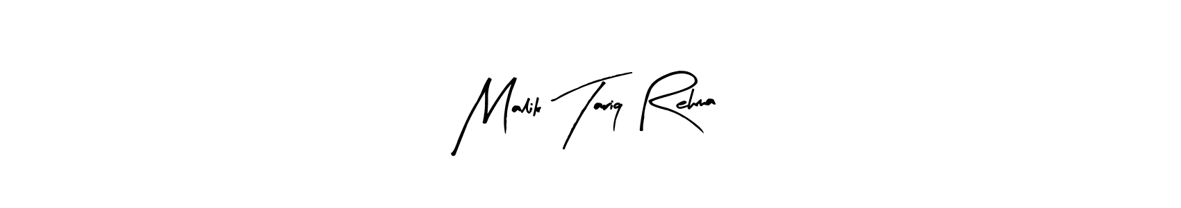 Similarly Arty Signature is the best handwritten signature design. Signature creator online .You can use it as an online autograph creator for name Malik Tariq Rehma. Malik Tariq Rehma signature style 8 images and pictures png