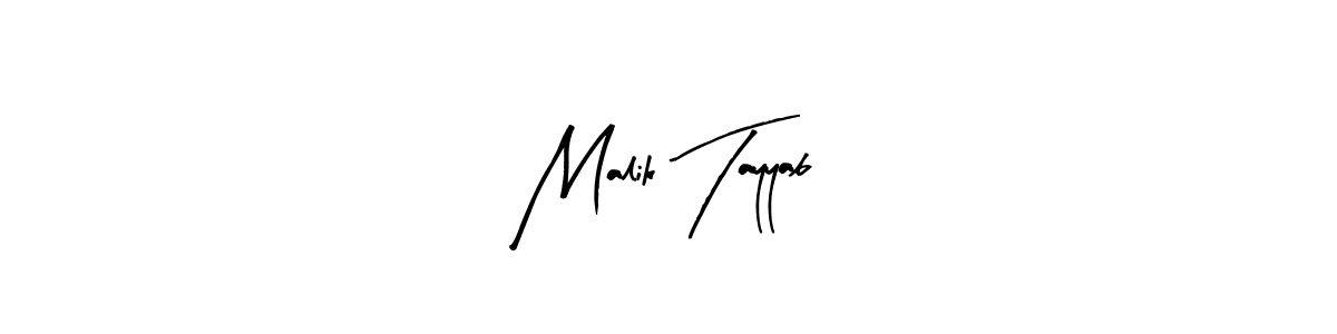 Design your own signature with our free online signature maker. With this signature software, you can create a handwritten (Arty Signature) signature for name Malik Tayyab. Malik Tayyab signature style 8 images and pictures png
