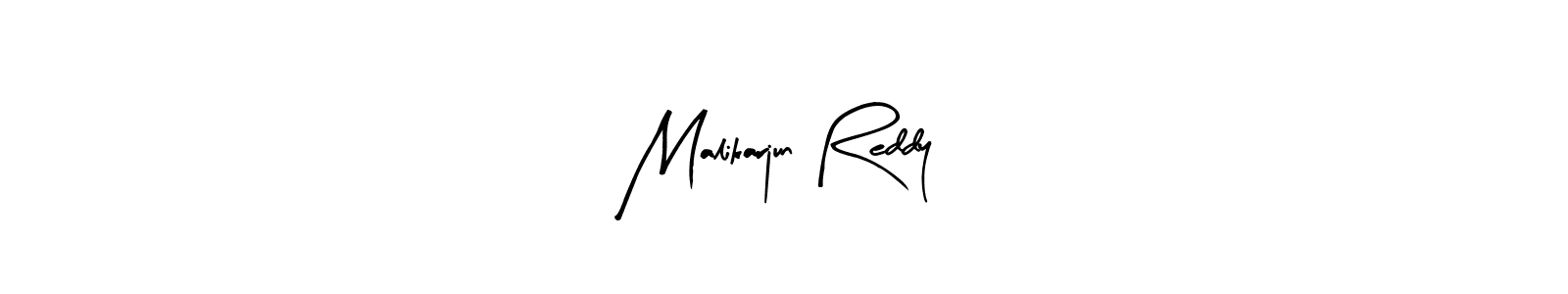 Create a beautiful signature design for name Malikarjun Reddy. With this signature (Arty Signature) fonts, you can make a handwritten signature for free. Malikarjun Reddy signature style 8 images and pictures png