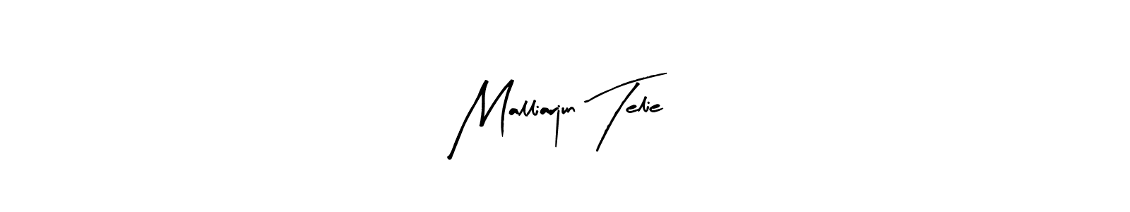 Malliarjun Telie stylish signature style. Best Handwritten Sign (Arty Signature) for my name. Handwritten Signature Collection Ideas for my name Malliarjun Telie. Malliarjun Telie signature style 8 images and pictures png