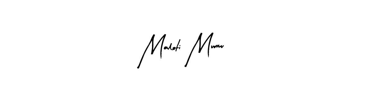 Also we have Maloti Murmu name is the best signature style. Create professional handwritten signature collection using Arty Signature autograph style. Maloti Murmu signature style 8 images and pictures png