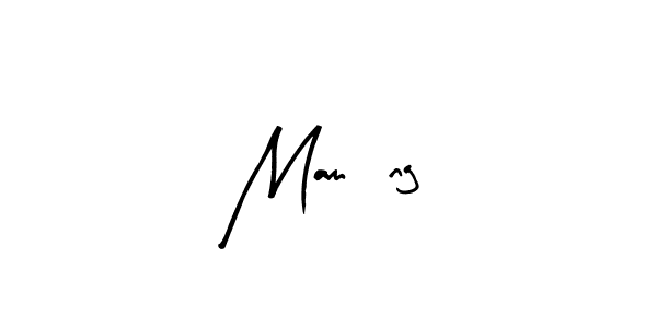 Similarly Arty Signature is the best handwritten signature design. Signature creator online .You can use it as an online autograph creator for name Mam8ng. Mam8ng signature style 8 images and pictures png