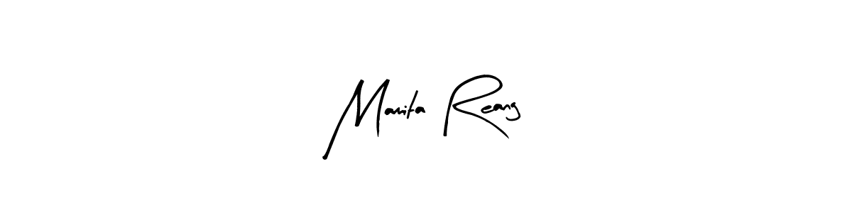 It looks lik you need a new signature style for name Mamita Reang. Design unique handwritten (Arty Signature) signature with our free signature maker in just a few clicks. Mamita Reang signature style 8 images and pictures png