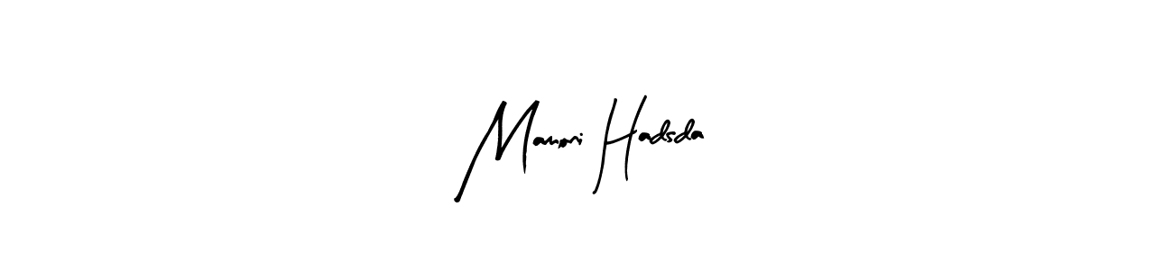 Design your own signature with our free online signature maker. With this signature software, you can create a handwritten (Arty Signature) signature for name Mamoni Hadsda. Mamoni Hadsda signature style 8 images and pictures png