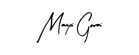 Give your name Mampi Gorai an exquisite flair with the Arty Signature script font. Ideal for contracts, resumes, and formal letterheads. Mampi Gorai signature style 8 images and pictures png