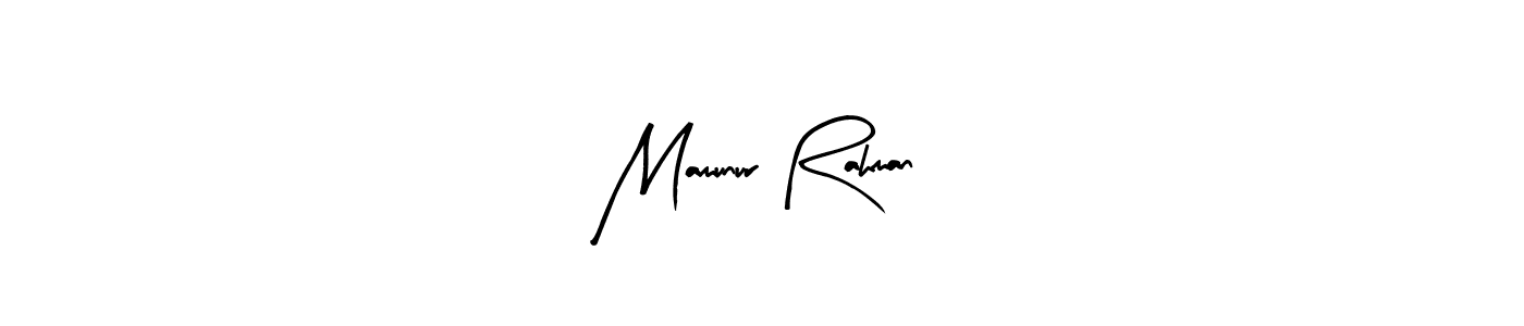 Make a beautiful signature design for name Mamunur Rahman. With this signature (Arty Signature) style, you can create a handwritten signature for free. Mamunur Rahman signature style 8 images and pictures png