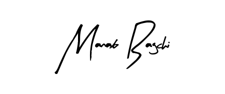 Designed for modern professionals: Manab Bagchi name signature crafted with Arty Signature script. Ready for digital PDF workflows. Manab Bagchi signature style 8 images and pictures png