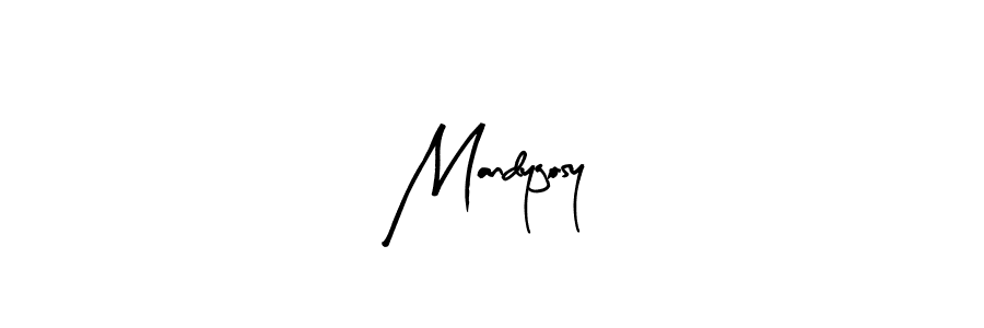 Create a beautiful signature design for name Mandygosy. With this signature (Arty Signature) fonts, you can make a handwritten signature for free. Mandygosy signature style 8 images and pictures png