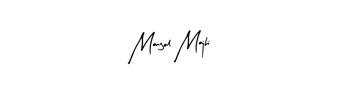 if you are searching for the best signature style for your name Mangol Majhi. so please give up your signature search. here we have designed multiple signature styles  using Arty Signature. Mangol Majhi signature style 8 images and pictures png