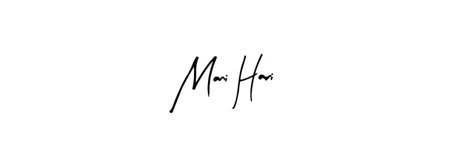 Here are the top 10 professional signature styles for the name Mani Hari. These are the best autograph styles you can use for your name. Mani Hari signature style 8 images and pictures png