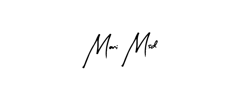 Also You can easily find your signature by using the search form. We will create Mani Msd name handwritten signature images for you free of cost using Arty Signature sign style. Mani Msd signature style 8 images and pictures png