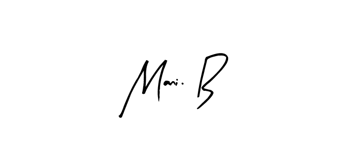 How to Draw Mani. B signature style? Arty Signature is a latest design signature styles for name Mani. B. Mani. B signature style 8 images and pictures png