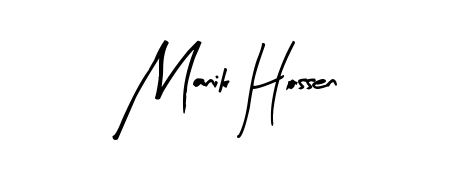 Practice writing Manik Hossen with the flow of Arty Signature lettering. A fantastic source of inspiration for developing your personal signature style. Manik Hossen signature style 8 images and pictures png