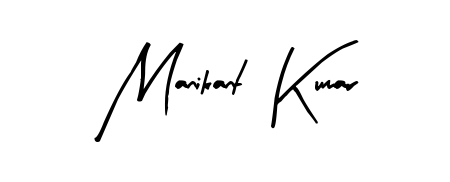 A dynamic signature style for Manikant  Kumar using Arty Signature script. Designed to look authentic, handwritten, and professional. Manikant  Kumar signature style 8 images and pictures png