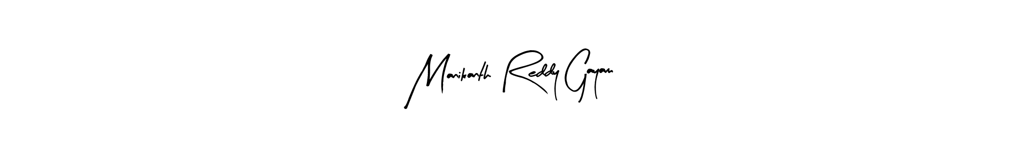 Make a beautiful signature design for name Manikanth Reddy Gayam. Use this online signature maker to create a handwritten signature for free. Manikanth Reddy Gayam signature style 8 images and pictures png