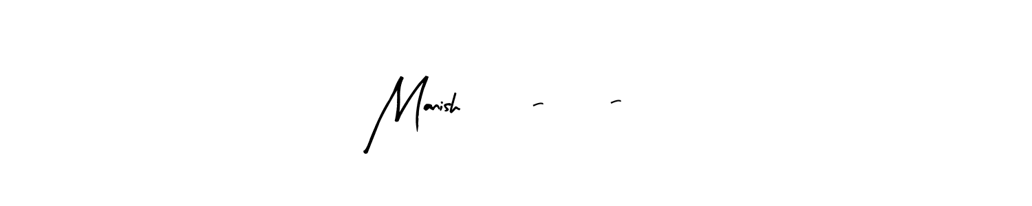 Use a signature maker to create a handwritten signature online. With this signature software, you can design (Arty Signature) your own signature for name Manish 10-01-24. Manish 10-01-24 signature style 8 images and pictures png