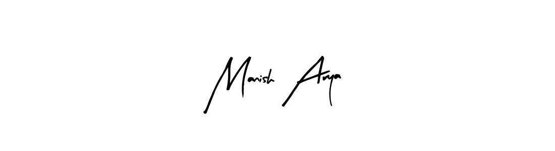 Here are the top 10 professional signature styles for the name Manish Arya. These are the best autograph styles you can use for your name. Manish Arya signature style 8 images and pictures png